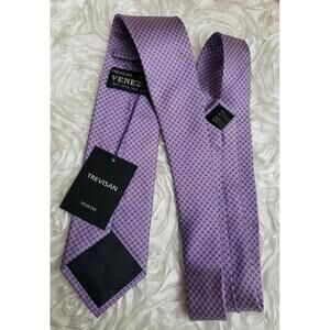Trevisan Venezia Tie Upscale Trevisan Model 100% Silk Mens MADE in ITALY NWT!